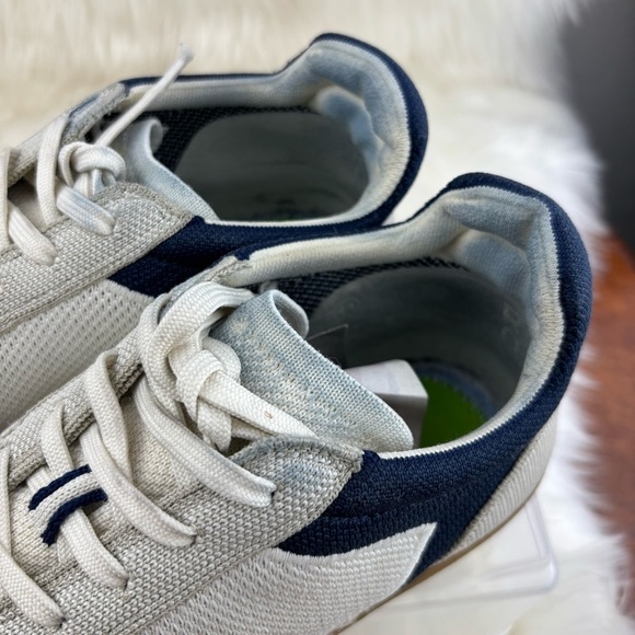 Rothy's White and Blue Sneakers Versatile Everyday Style - Picture 6 of 10